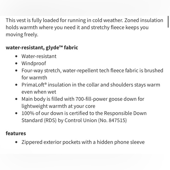 Lululemon Down For It All Vest - Picture 16 of 16